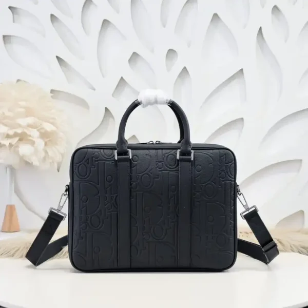 Dior Gravity  Briefcase Black - Image 6