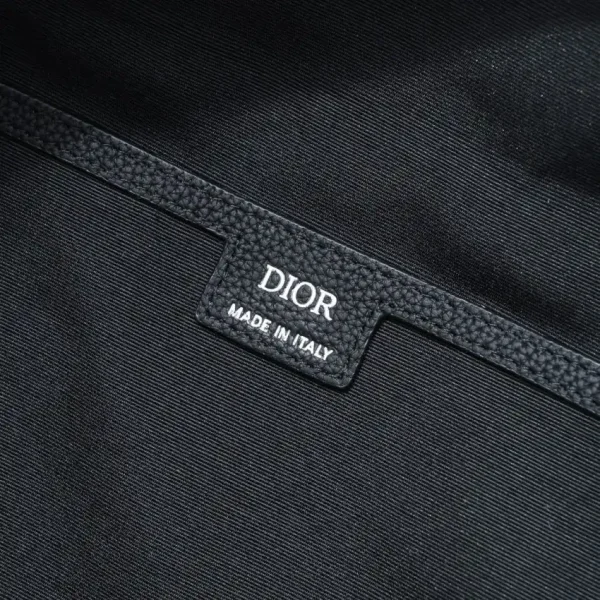 Dior Saddle Zip Backpack Black - Image 2