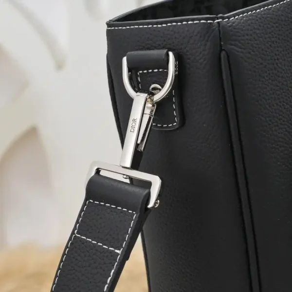 Dior Saddle Shopping Tote Black - Image 2