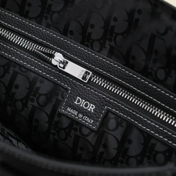 Dior Saddle Shopping Tote Black - Image 9