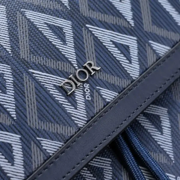 DIOR  Hit The Road Backpack Blue Diamond - Image 3