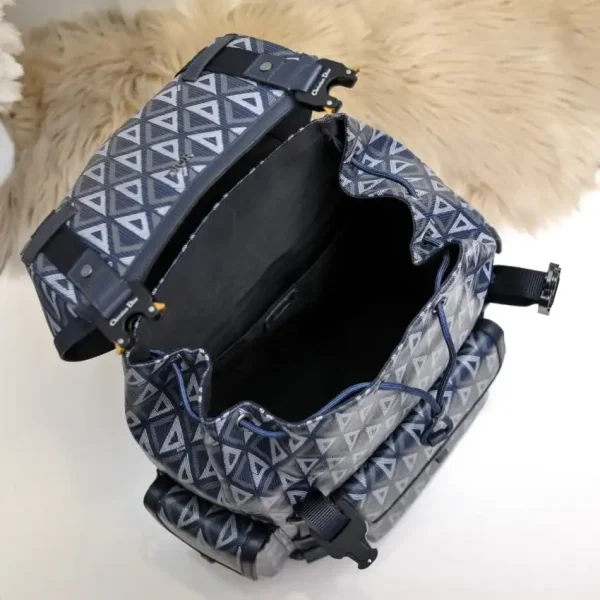 DIOR  Hit The Road Backpack Blue Diamond - Image 2