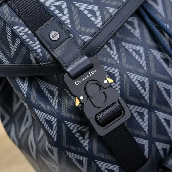 DIOR  Hit The Road Backpack Blue Diamond - Image 8