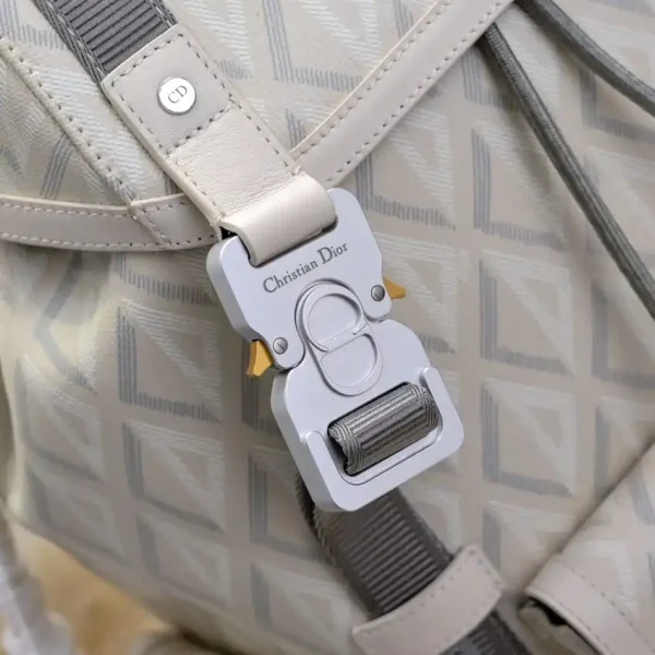 DIOR  Hit The Road Backpack White Diamond - Image 3