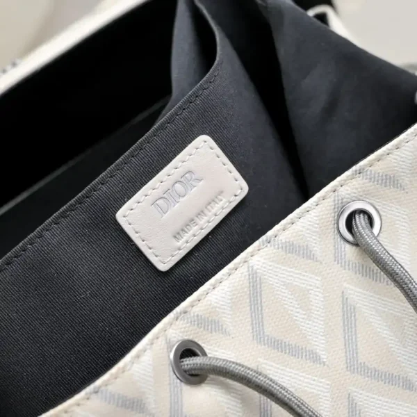 DIOR  Hit The Road Backpack White Diamond - Image 9
