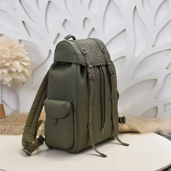 DIOR  Hit the Road Backpack with Flap Khaki - Image 4
