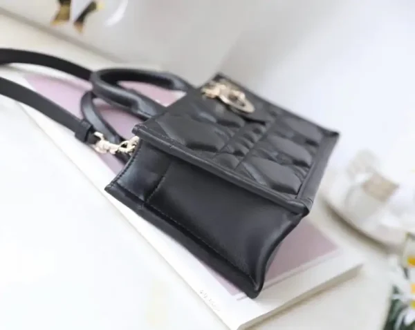 Dior Tote Book Mini Black - Image 2