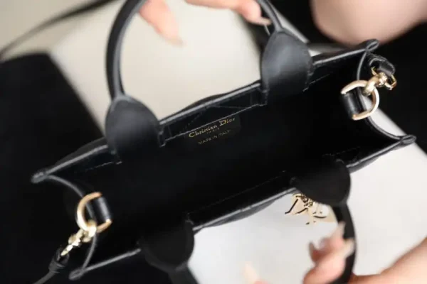 Dior Tote Book Mini Black - Image 8