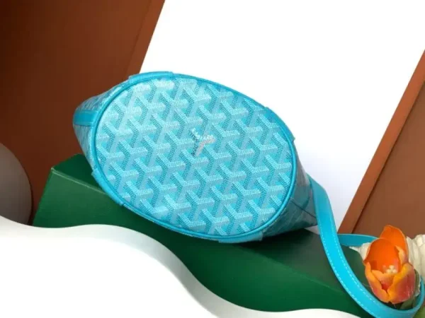 Goyard Belharra  Turquoise Blue - Image 4