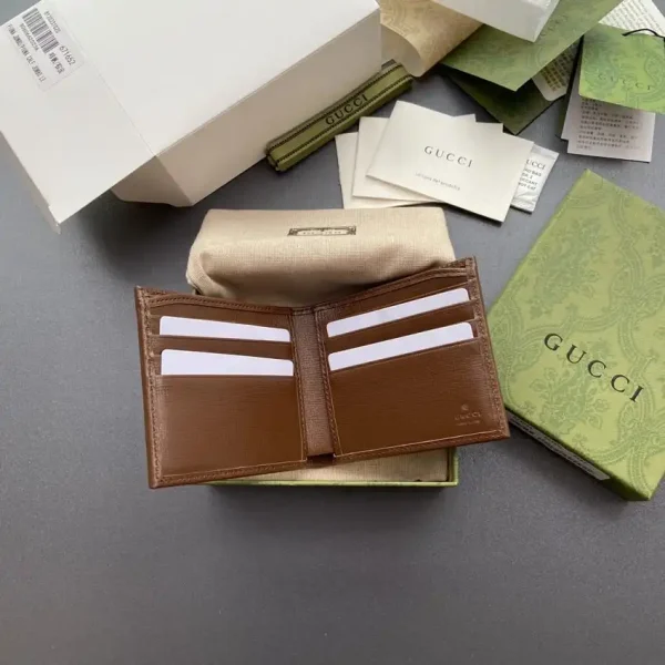 Gucci  Interlocking  Wallet Brown - Image 5