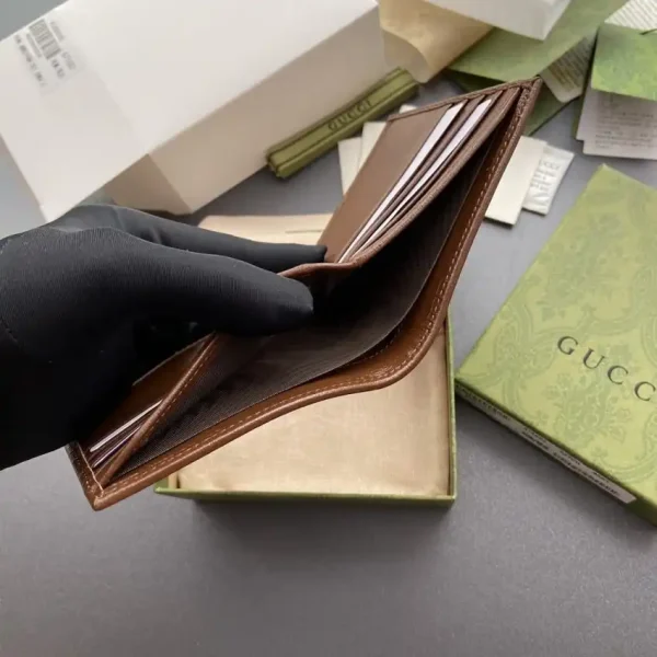 Gucci  Interlocking  Wallet Brown - Image 6