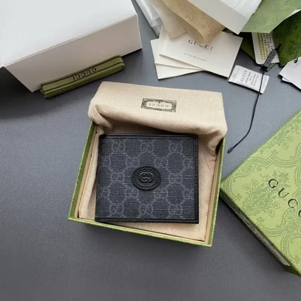 Gucci  Interlocking  Wallet Black - Image 6
