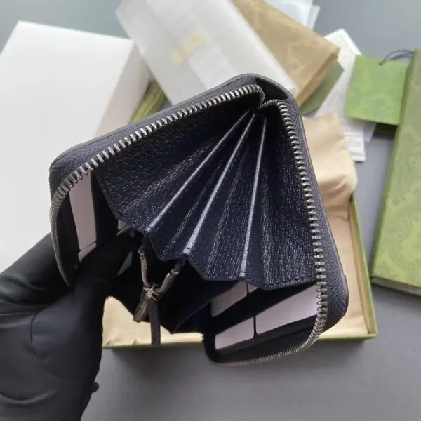 Gucci  Ophidia Zipper Wallet Black - Image 6