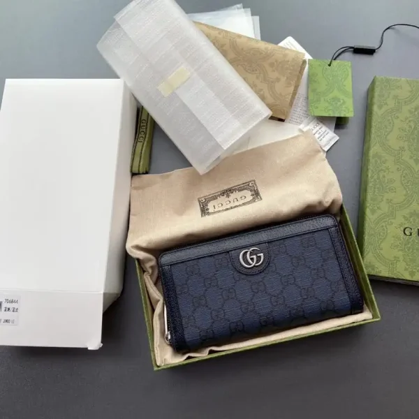Gucci  Ophidia Zipper Wallet Black - Image 2