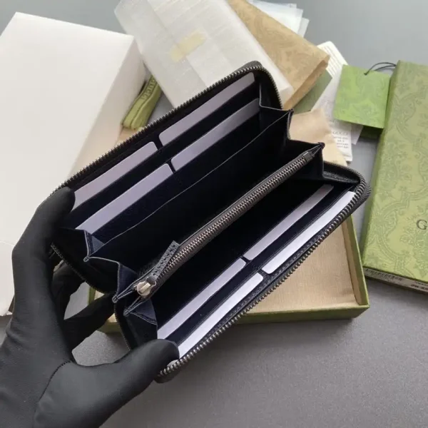 Gucci  Ophidia Zipper Wallet Black - Image 8