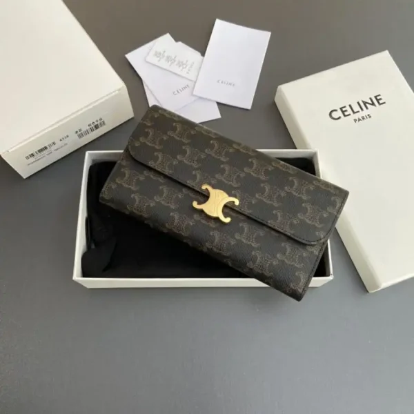 Celine Triumphe Long  Wallet - Image 5