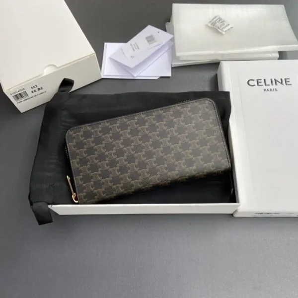 Celine Long Vertical Wallet - Image 3