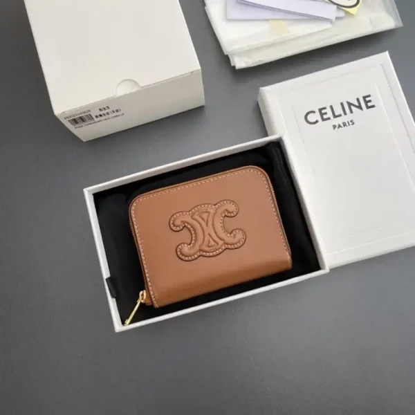 Celine Triumphe Small Zippy Wallet - Image 4
