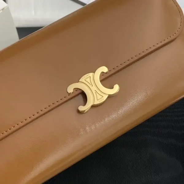 Celine Triumphe Long  Wallet Brown - Image 10