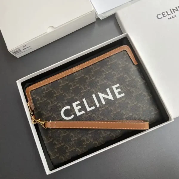 Celine Triumphe Clutch Brown - Image 5