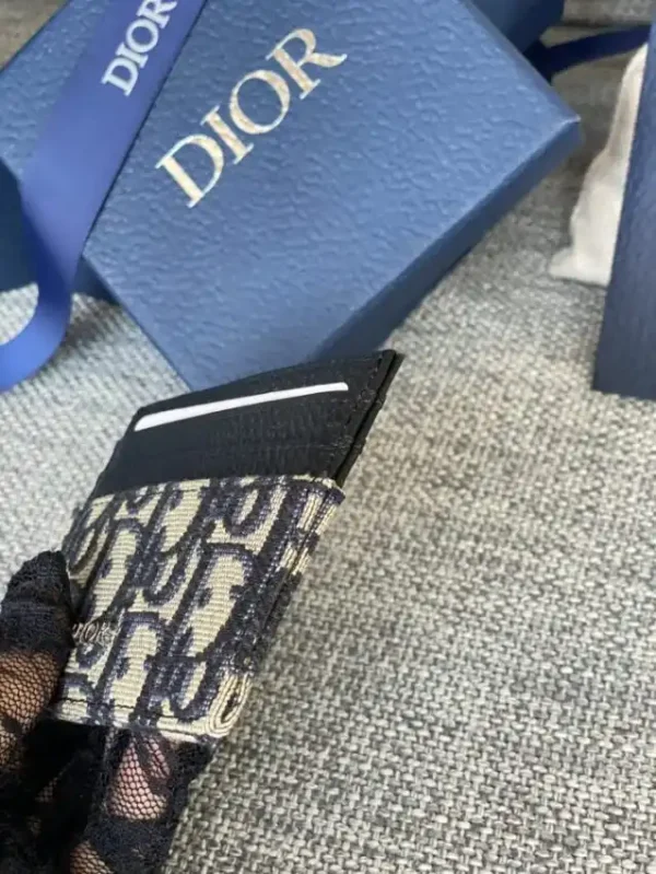 Dior Card Holder Oblique - Image 2