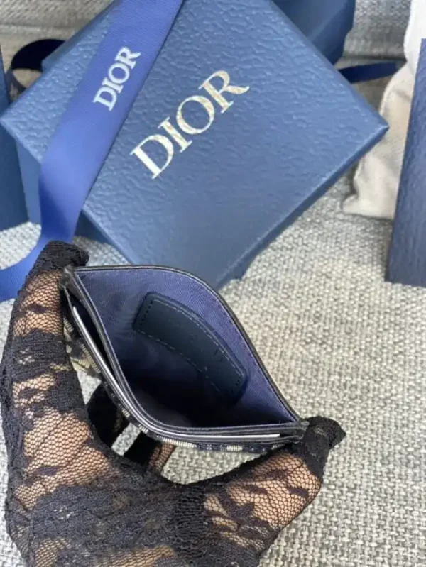Dior Card Holder Oblique - Image 6