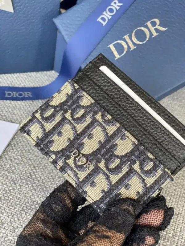 Dior Card Holder Oblique - Image 8