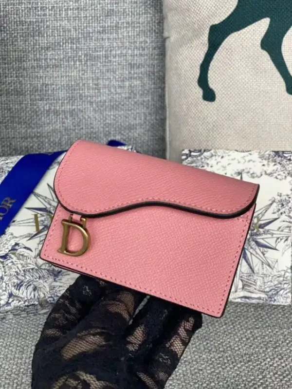 Dior Saddle Flap Card Holder - Image 2
