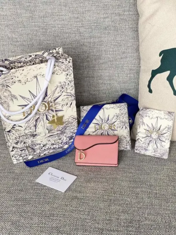 Dior Saddle Flap Card Holder - Image 8