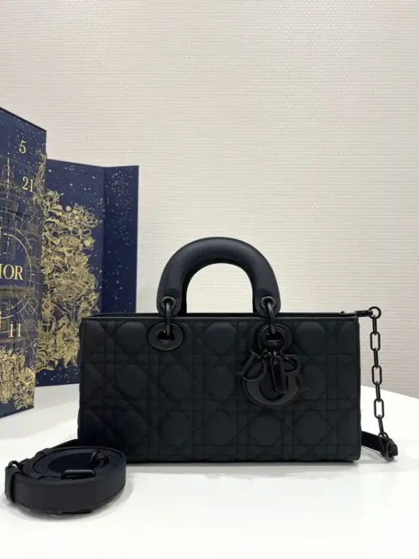Dior Lady D-Joy  Large Bag  Black Matte
