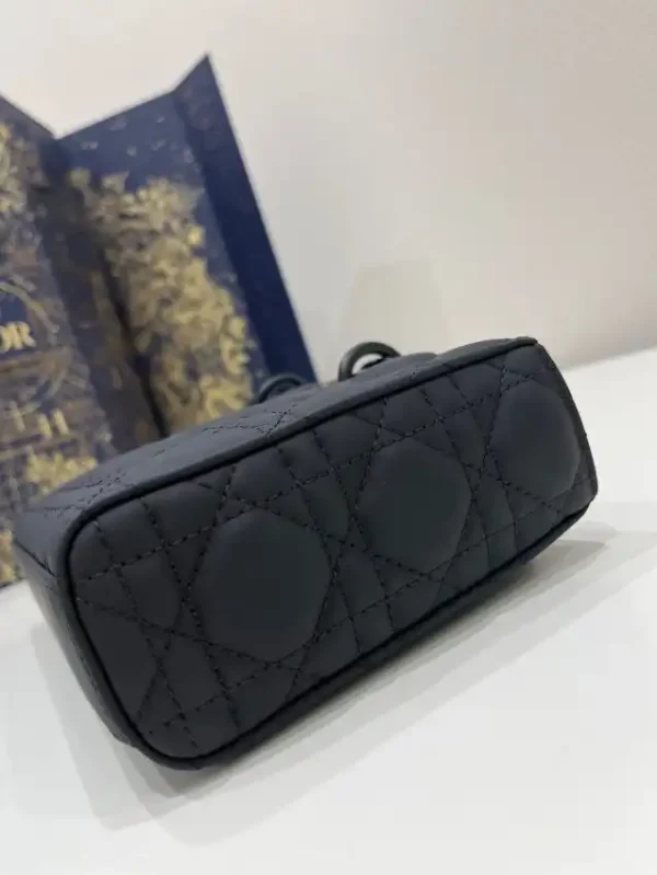 Dior Lady D-Joy  Large Bag  Black Matte - Image 5