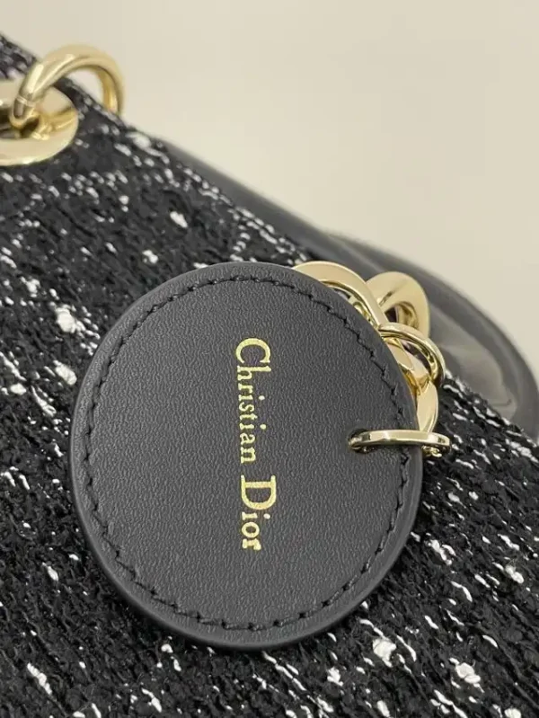 Dior Lady D-Joy  Large Bag  Wool - Image 2