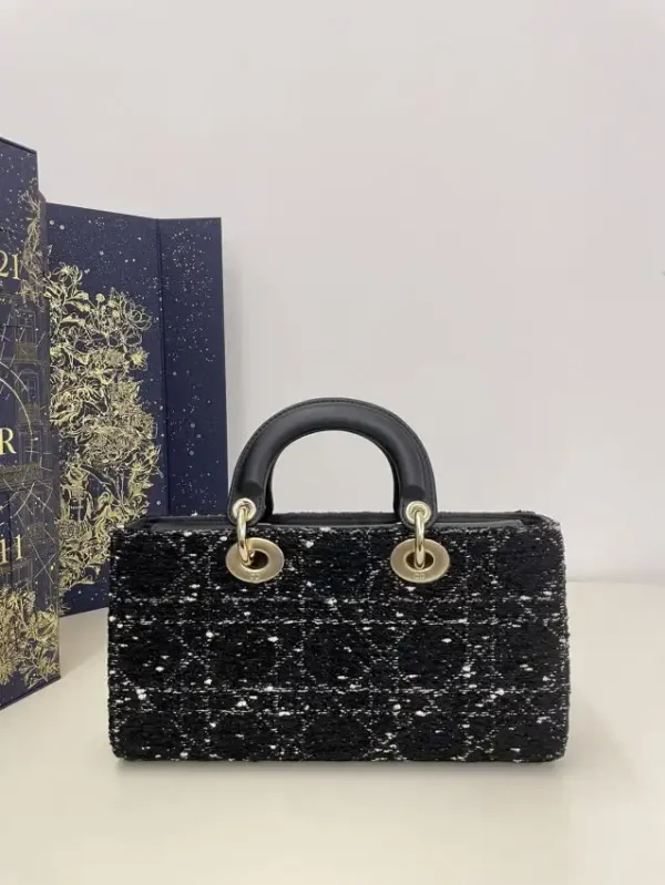 Dior Lady D-Joy  Large Bag  Wool - Image 7