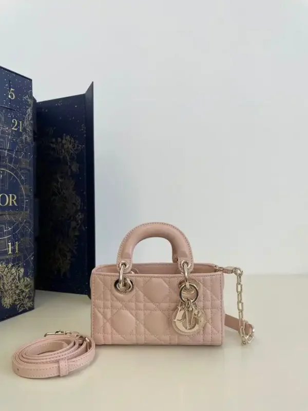 Dior Lady D-Joy Mini Bag Pink