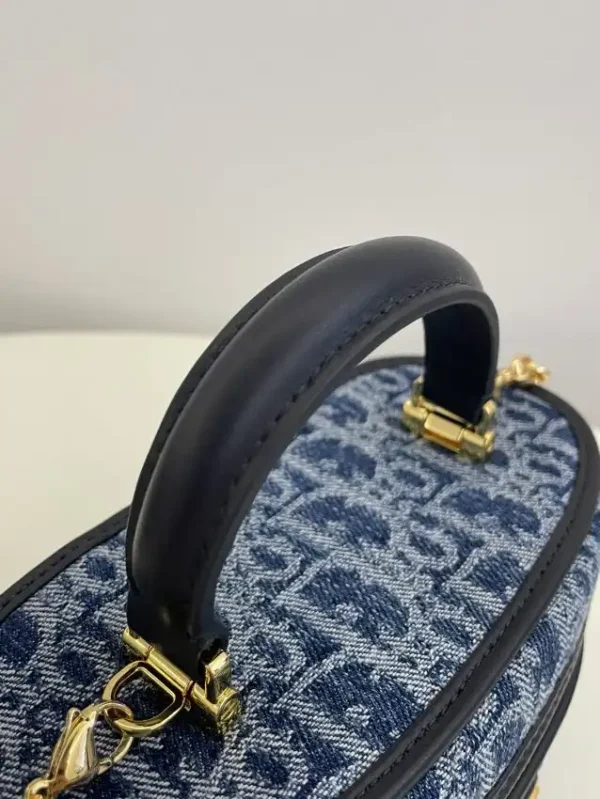 Dior 30 Montaigne Vanity Denim Blue - Image 8