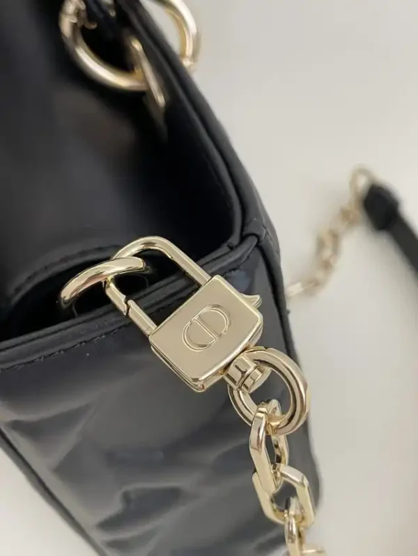 Dior Lady D-Joy  Large Bag  Black New - Image 4