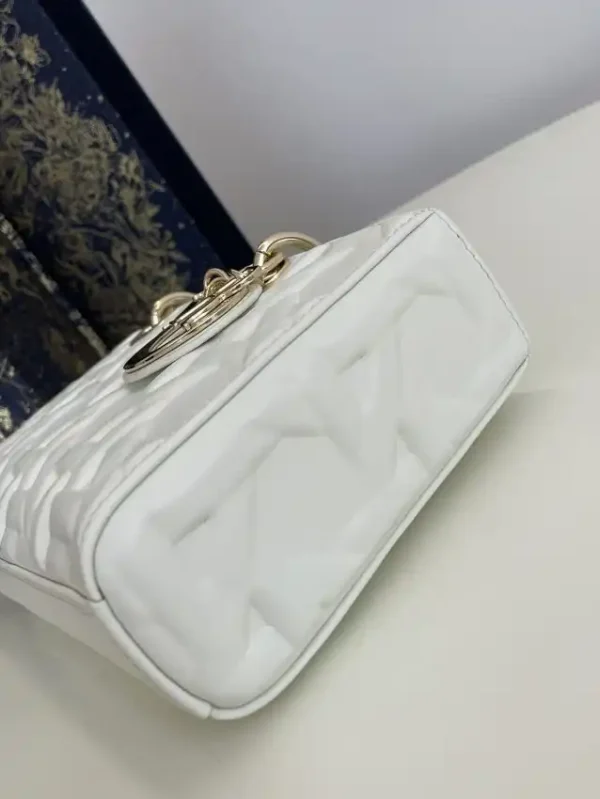 Dior Lady D-Joy  Large Bag  New White - Image 2