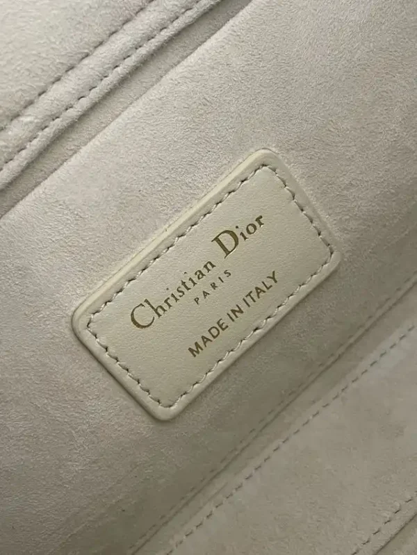 Dior Lady D-Joy  Large Bag  White - Image 9