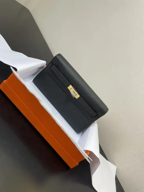Hermes Kelly Elan Black