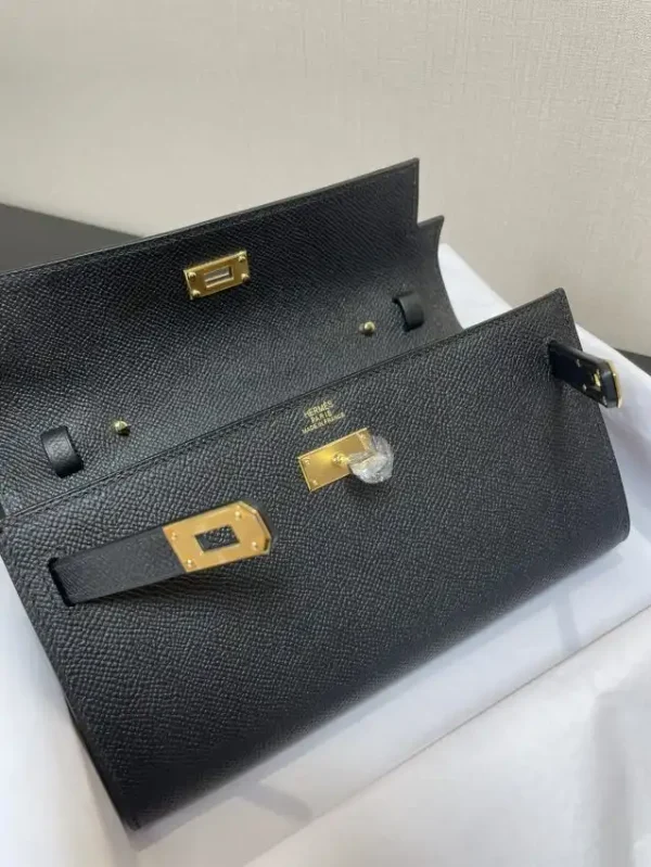 Hermes Kelly Elan Black - Image 3