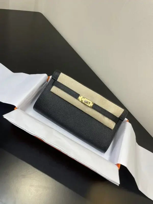 Hermes Kelly Elan Black - Image 4