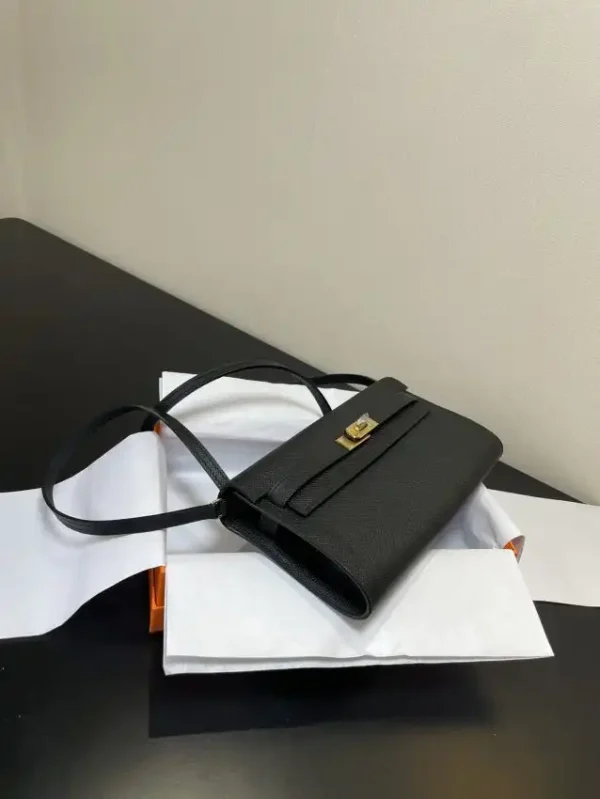 Hermes Kelly Elan Black - Image 8