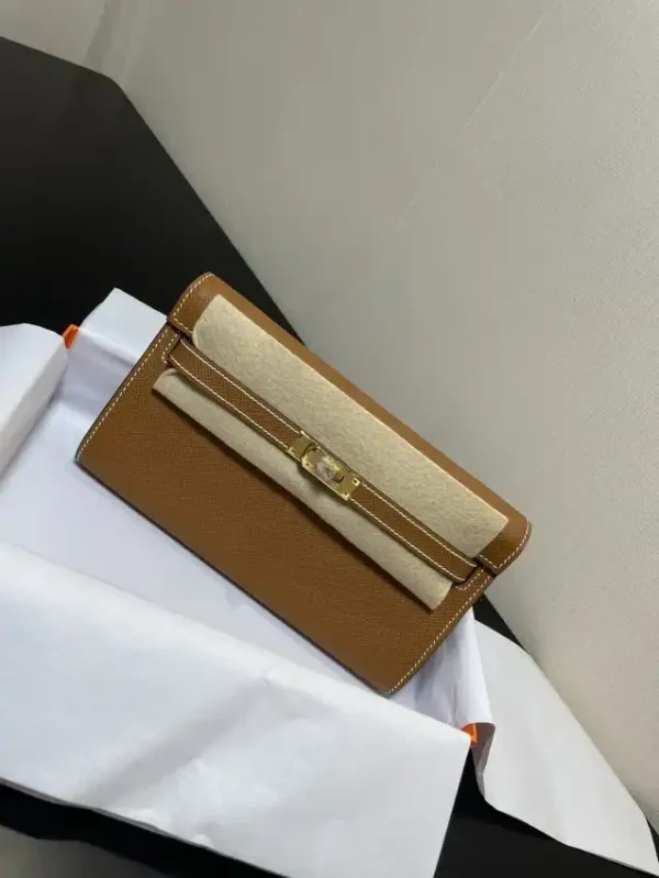 Hermes Kelly Elan Brown - Image 3
