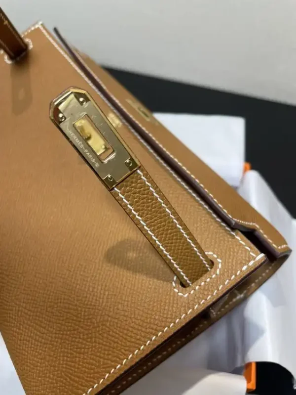 Hermes Kelly Elan Brown - Image 7