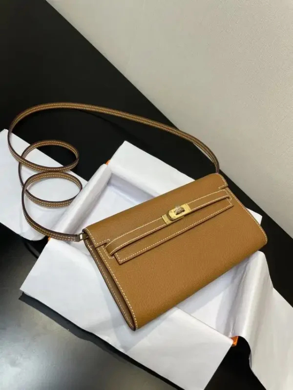 Hermes Kelly Elan Brown - Image 8