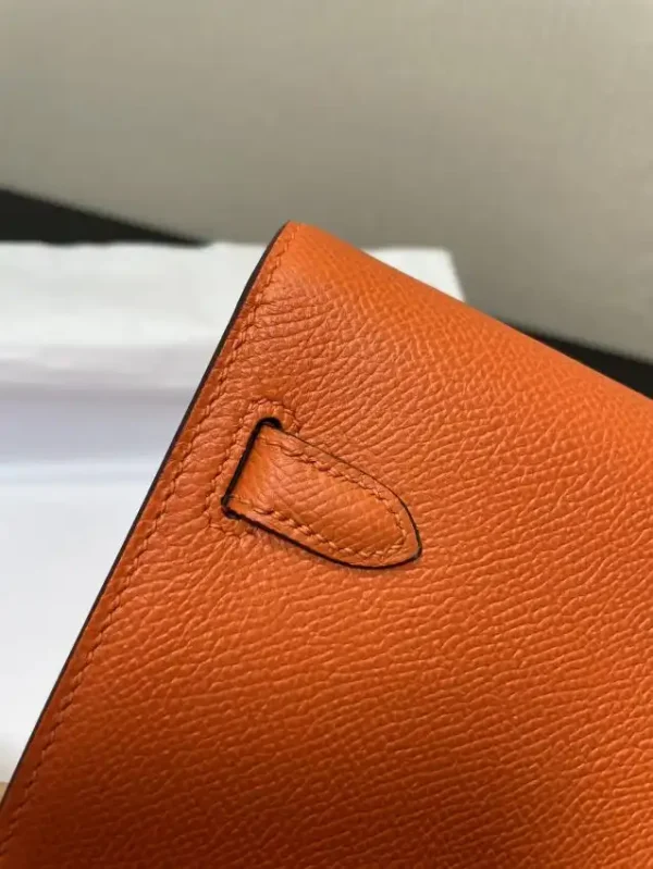Hermes Kelly Elan Orange - Image 4