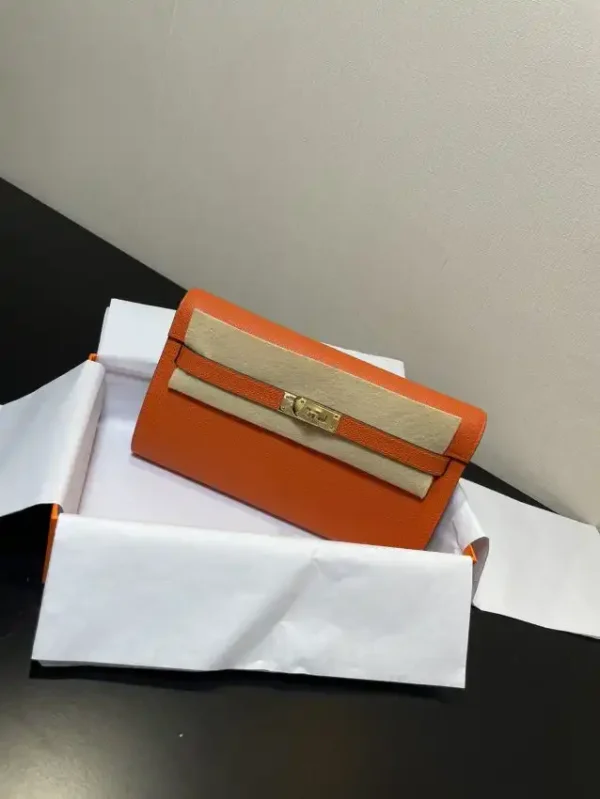 Hermes Kelly Elan Orange - Image 6