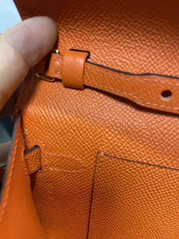 Hermes Kelly Elan Orange - Image 8