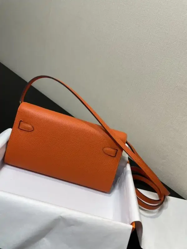 Hermes Kelly Elan Orange - Image 9
