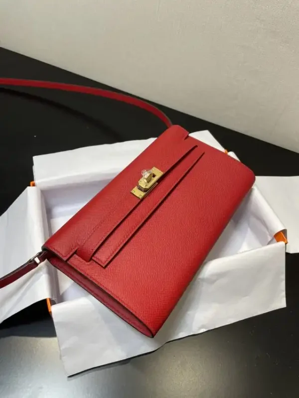 Hermes Kelly Elan Red - Image 6